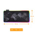 Gaming Mouse Pad Computer Mousepad Large Mouse Pad Gamer RGB World Map Big Mouse Carpet PC Desk RGB Mat